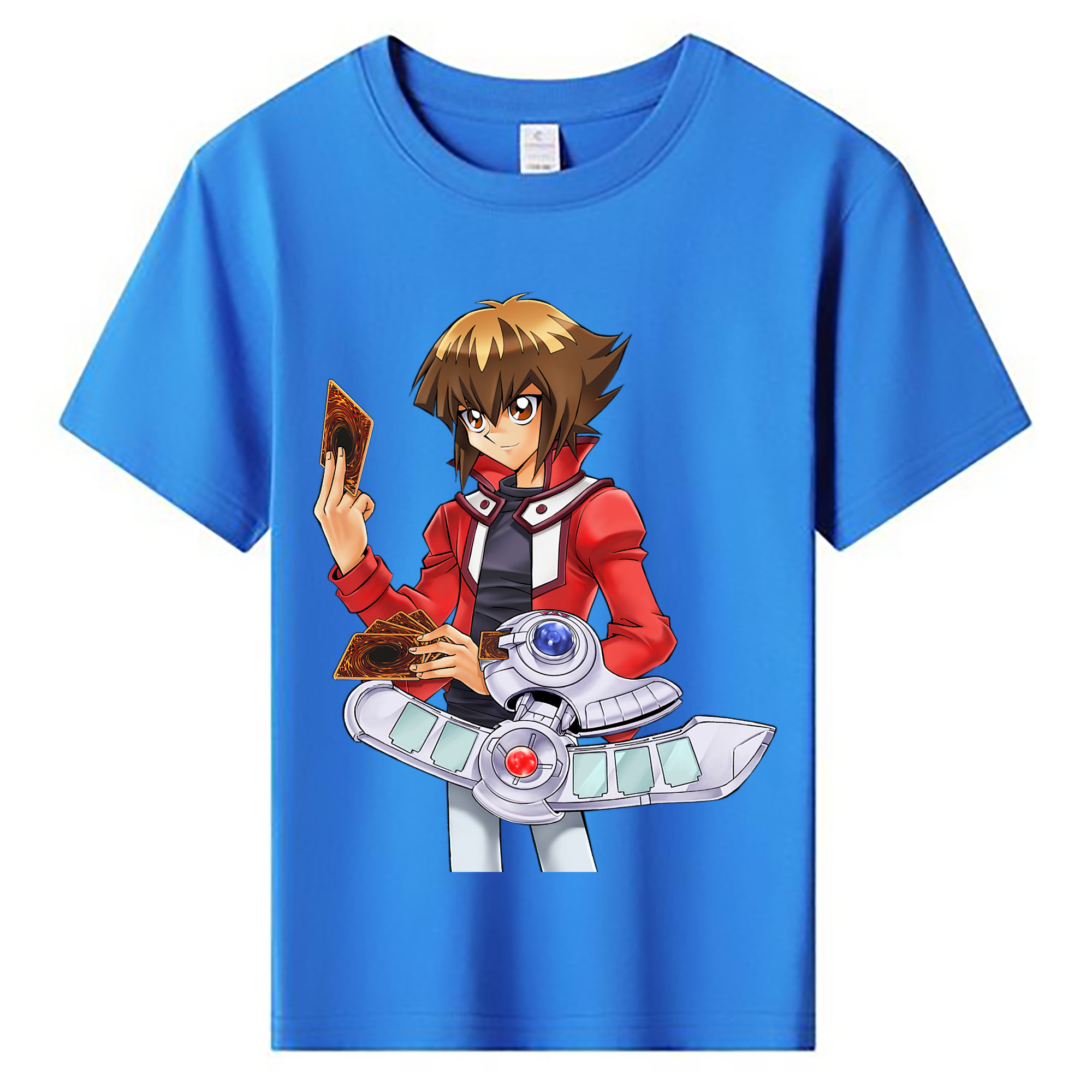 （画像用） 遊☆戯☆王 Yu-Gi-Oh! 綿100％キッズTシャツ（フロントプリント）